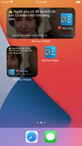 Báo Hay Widget - Báo Mới 24h screenshot 1