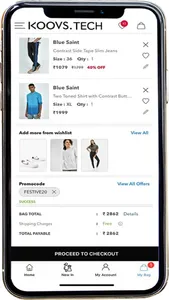 Koovs Easy App screenshot 1