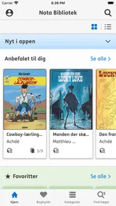 Nota Bibliotek screenshot 0
