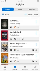 Nota Bibliotek screenshot 1