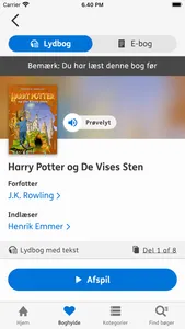 Nota Bibliotek screenshot 2