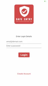 Safe Entry Mobile screenshot 1