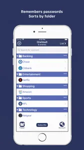 OneVault Password Manager screenshot 3