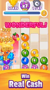 Fruity Merge - Puzzle Action screenshot 0