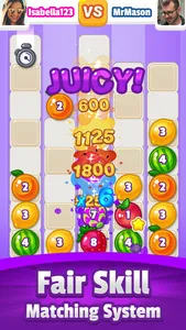 Fruity Merge - Puzzle Action screenshot 2