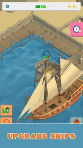 Idle Pirate 3d: Tycoon Game screenshot 0