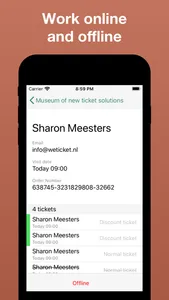 WeTicket - Offline screenshot 1