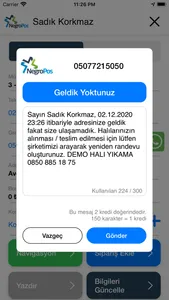 NegroPos Halı Yıkama Programı screenshot 4