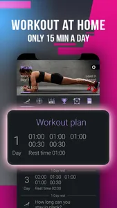 Plank - Lose Weight at Home screenshot 1