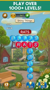 Word Balloons Word Search Game screenshot 3