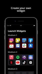 Launch Widgets screenshot 0