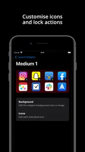 Launch Widgets screenshot 1
