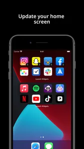 Launch Widgets screenshot 2