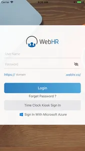 WebHR screenshot 5