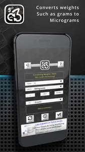 3 Grams Unit Converter screenshot 3