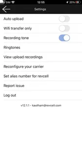 Revcell Call Recording screenshot 6