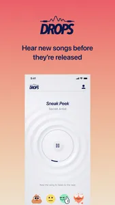 Drops: New Music First screenshot 1