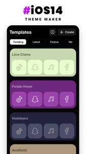 ThemeKit Aesthetic Icon Themer screenshot 1