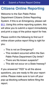 San Pablo PD screenshot 2