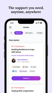 Circles - Emotional Support screenshot 0
