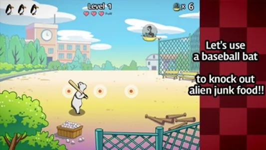 Bernad! Food Baseball screenshot 3