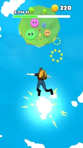 Sky-diving3D screenshot 1