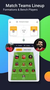 mobiSCORE Today Match Table screenshot 3