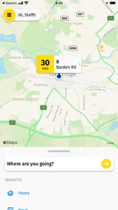 Beeline Taxis. screenshot 1