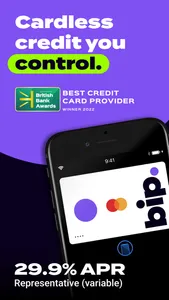 Bip: Simple cardless credit screenshot 0