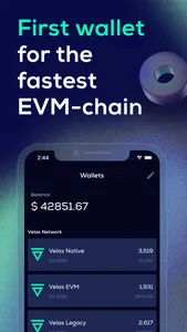 Velas Mobile Wallet screenshot 0