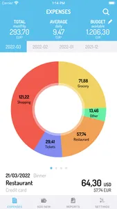 LiME - List My Expenses screenshot 0