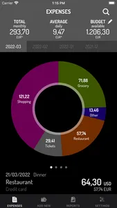 LiME - List My Expenses screenshot 3