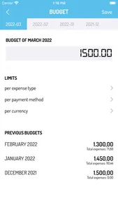 LiME - List My Expenses screenshot 5