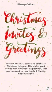 Christmas Invites & Greetings screenshot 0