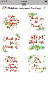 Christmas Invites & Greetings screenshot 3