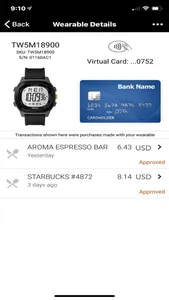 Timex Pay™ screenshot 0