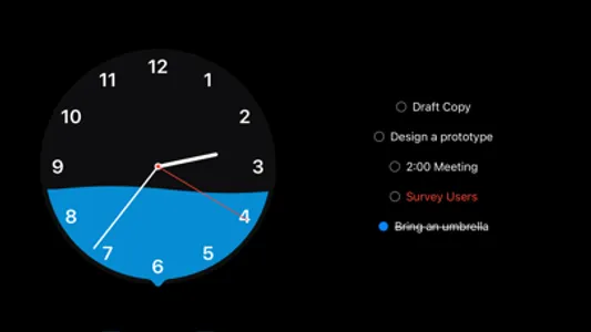 Mini Clock -  Pomodoro Todo screenshot 2