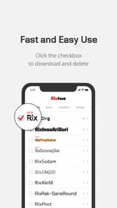 RixFontCloud screenshot 1