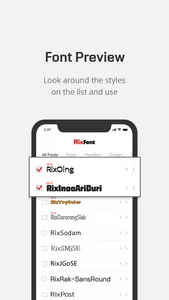 RixFontCloud screenshot 2