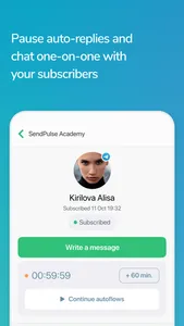 SendPulse Chatbots screenshot 2