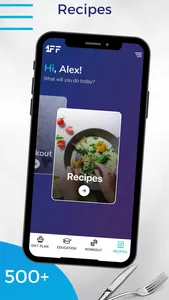 1FF: Meal Plans & Workouts screenshot 4