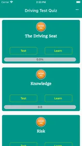 Driving Quiz screenshot 1