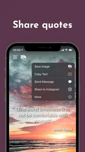 Inspirational Daily Quotes App screenshot 3