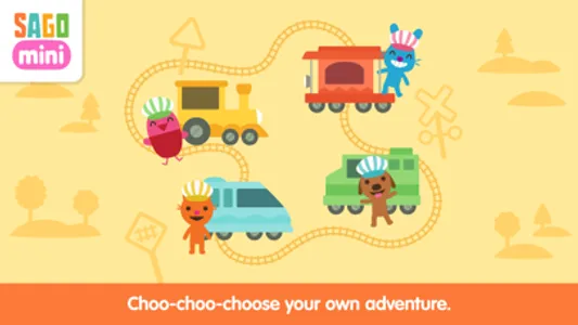 Sago Mini Train Adventure screenshot 0