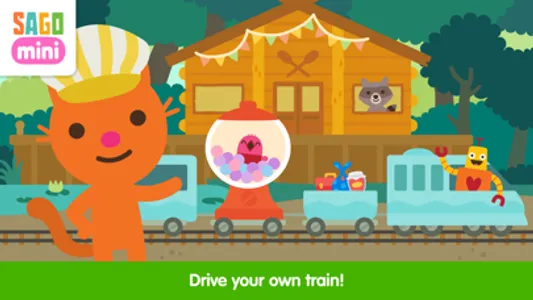 Sago Mini Train Adventure screenshot 1