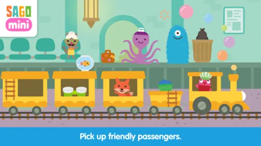 Sago Mini Train Adventure screenshot 2