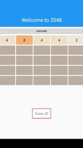 2048 Math & fun screenshot 1