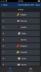 FP Race App screenshot 3