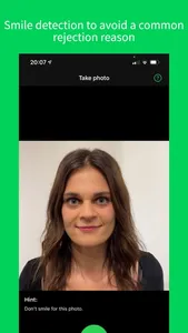 Take Biometric Passport Photos screenshot 2