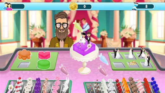 Royal Wedding Party Cake screenshot 1